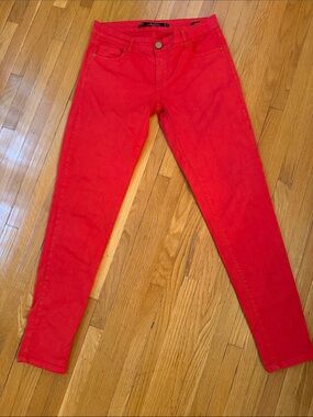 Zara Women’s Red Skinny Jeans